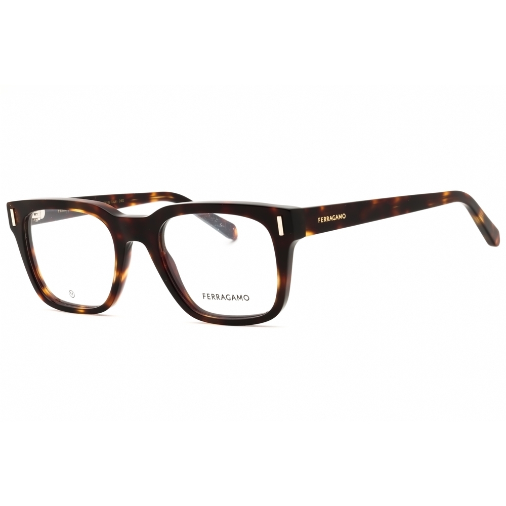 Salvatore Ferragamo SF2996 Eyeglasses Dark Tortoise Acetate Rectangular